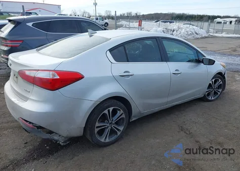 2014 Kia Forte Ex from USA, damaged, VIN KNAFZ4A84E5196432